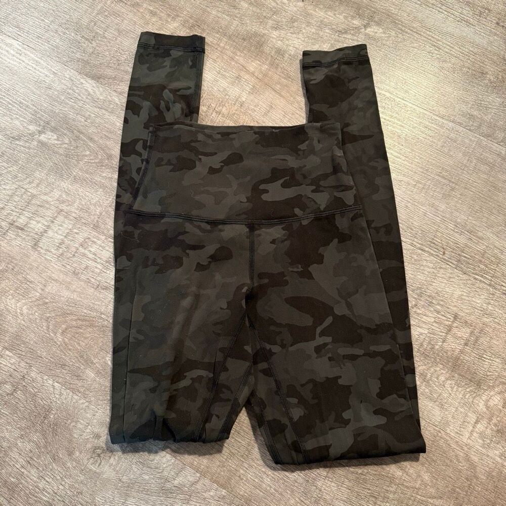 Lululemon Camo Align Leggings High Rise Camouflage Small - Picture 3 of 7